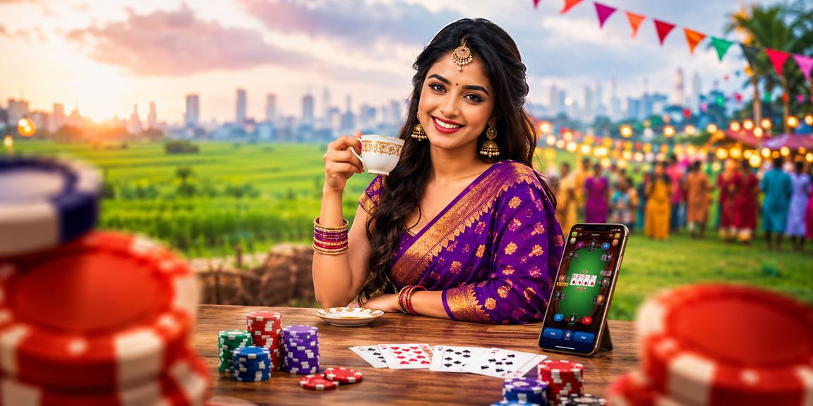 বগুড়ার একজন তরুণ y21s পোকার গেম খেলছেন