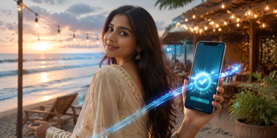 মোবাইল থেকে y21s প্রোমোশন অ্যাক্সেস করছেন একজন ব্যবহারকারী